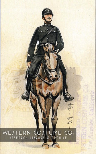 Agent de police à cheval