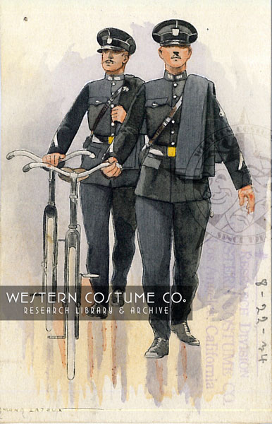 Agents de police cyclistes