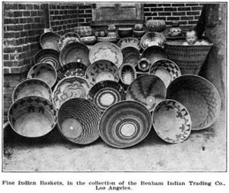Indian baskets